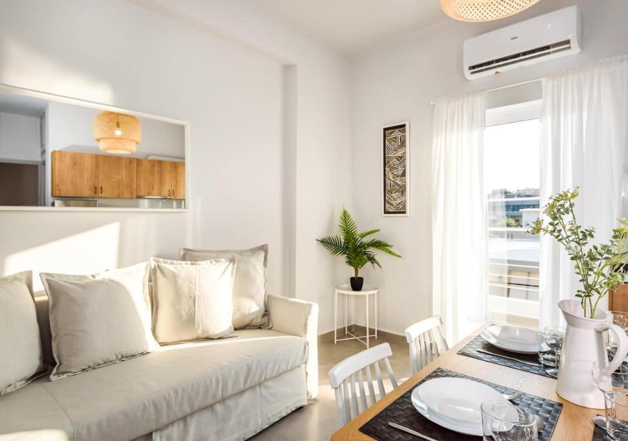 Cosy Apartment Evdoxia Chrissi Akti Chania Exterior foto